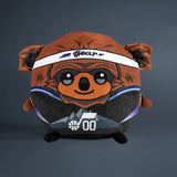 Sleep Squad Utah Jazz "Jazz Bear" 12" Mascot Kiri Cloud Plushie(Statement Uniform)