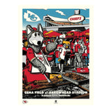 Phenom Gallery Kansas City Chiefs Arrowhead Tailgate 18"x24" Serigraph