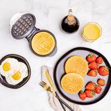 Uncanny Brands Star Wars Mini Death Star Waffle Maker