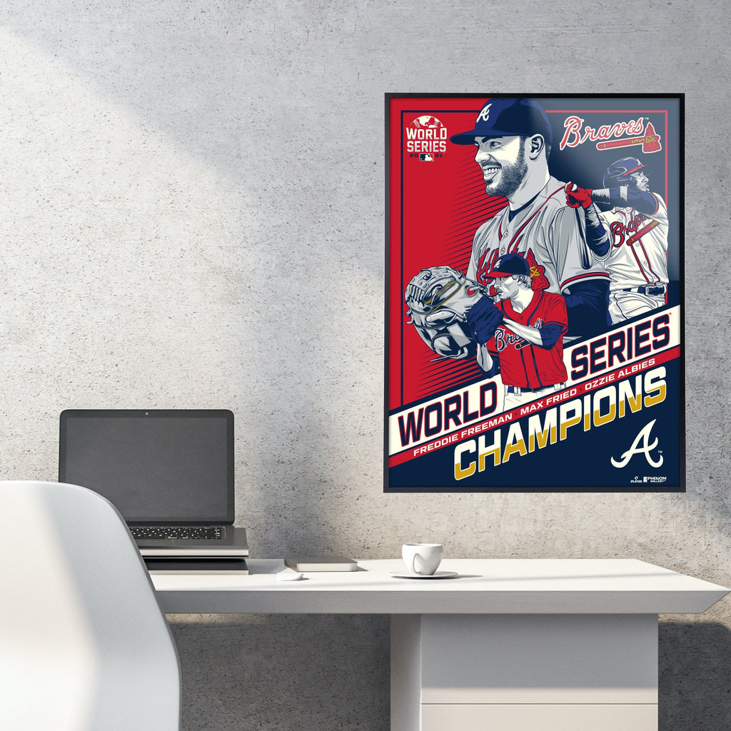 Atlanta Braves 2021 World Series Champs Print – Uncanny Brands Wholesale
