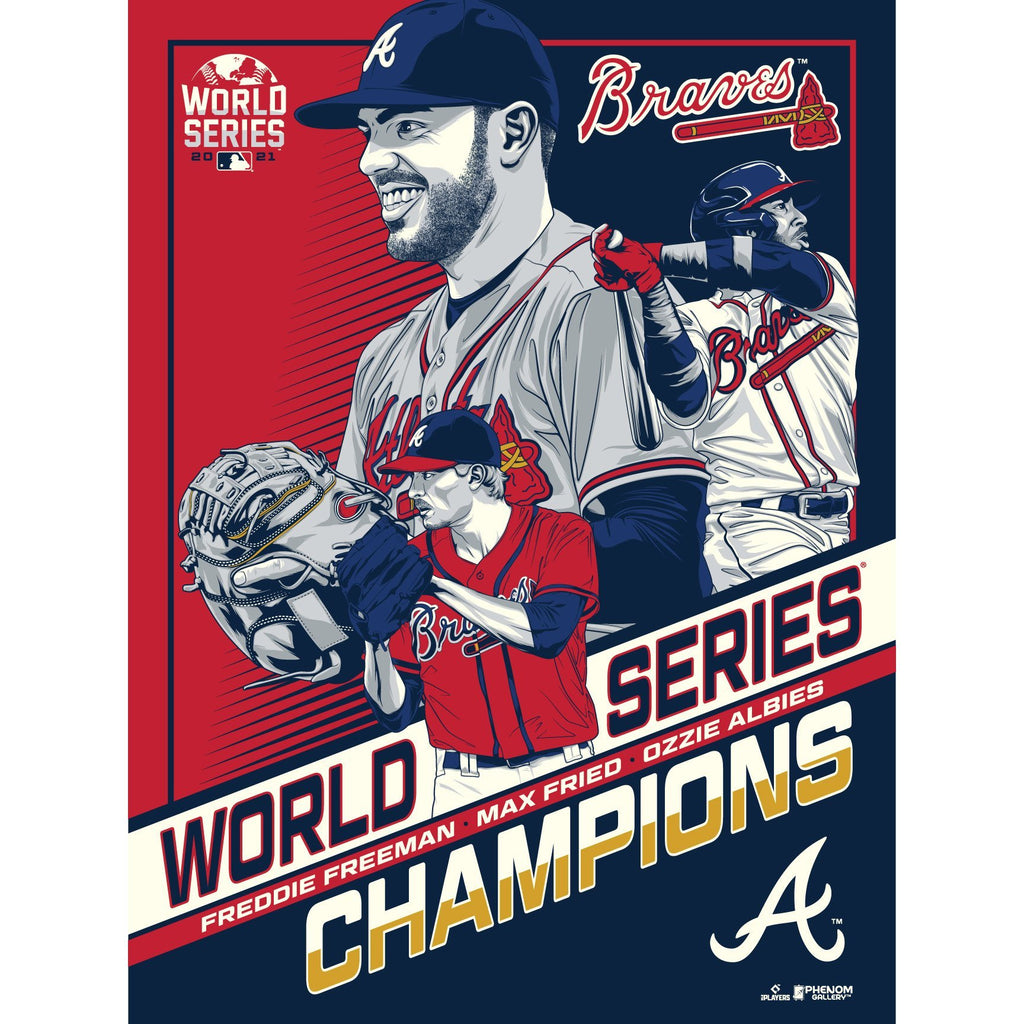 Mookie Betts Los Angeles Dodgers 2020 World Series Champions 18'' x 24''  Serigraph