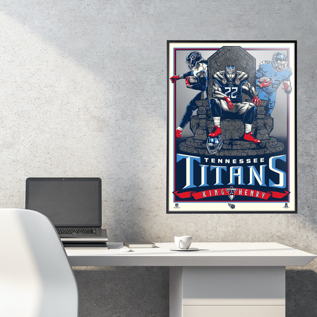 Trends International Nfl Tennessee Titans - Team 22 Framed Wall