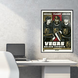 Phenom Gallery Vegas Golden Knights Superstar Set Limited Edition Deluxe Framed Serigraph