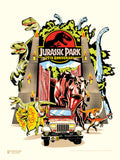 Phenom Gallery Jurassic Park 25th Anniversary Limited Edition Deluxe Framed Serigraph Print