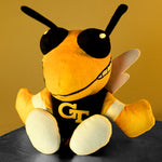 Bleacher Creatures Georgia Tech Yellow Jacket Mascot 8" Kuricha Sitting Plushies