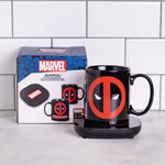 Uncanny Brands Marvel Deadpool Mug Warmer with Mug