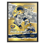 Phenom Gallery Nashville Predators Pekka Rinne 18"x24" Gold Foil Serirgraph Print