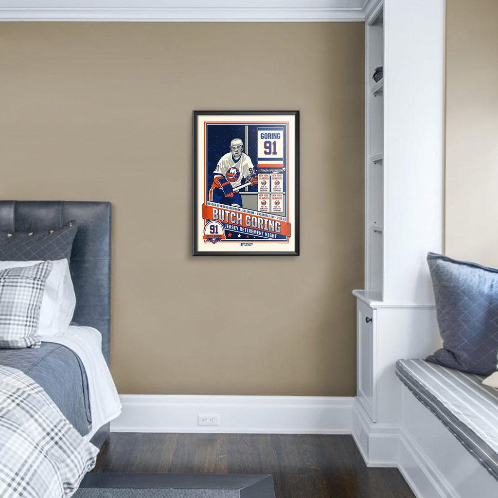 New York Islanders John Tonelli Number Retirement 18x24 Serigraph –  Phenom Gallery