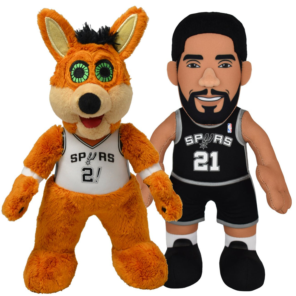 Bleacher Creatures San Antonio Spurs Coyote 10 Mascot Plush Figure- A  Mascot for Play or Display