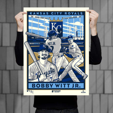 Kansas City Royals: Bobby Witt Jr. 2022 Batting - Officially Licensed