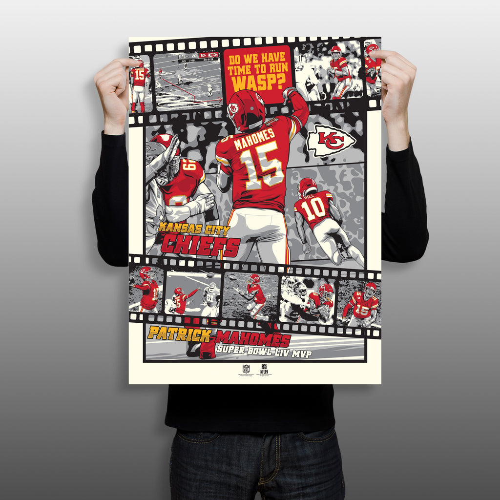 Kansas City Chiefs SB LIV Legendary Moments 18x24 Serigraph – Phenom  Gallery