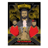 Phenom Gallery WWE Wrestlemania 39 The Bloodline 18" x 24" Serigraph
