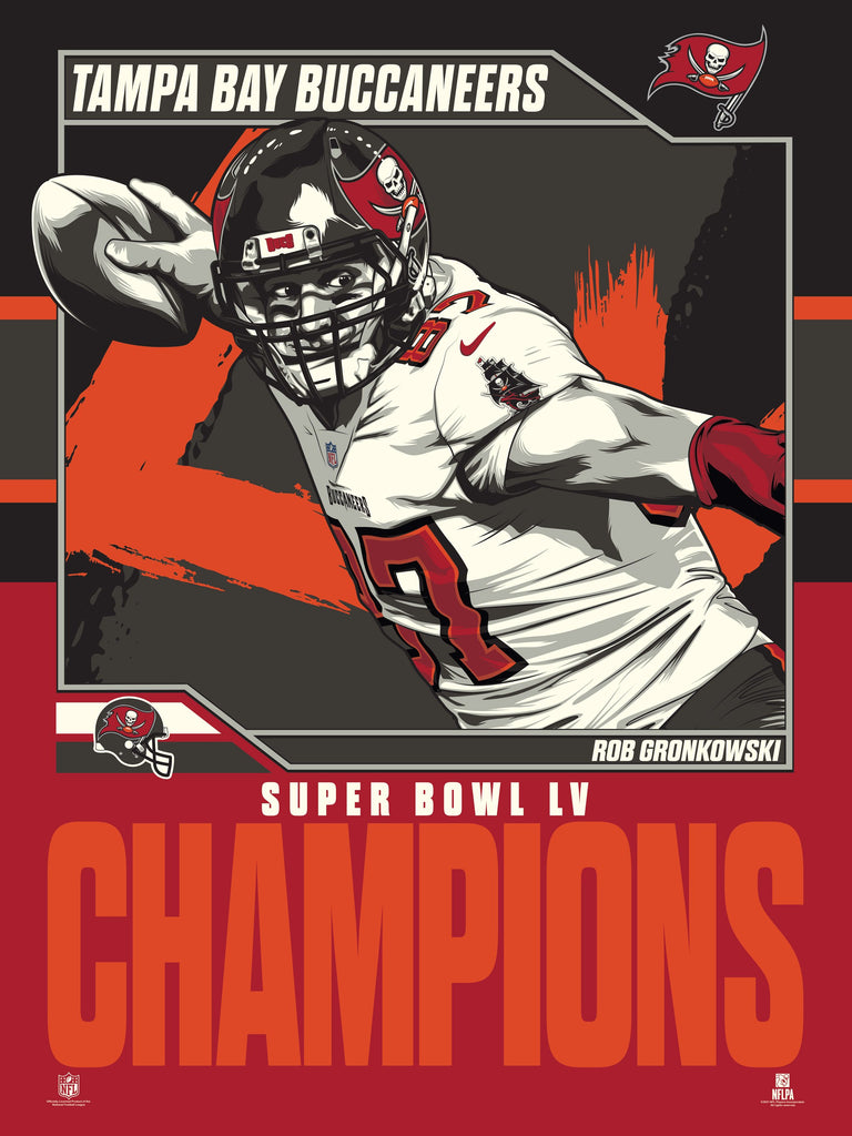 Los Angeles Rams Super Bowl LVI Champs 18 x 24 Serigraph