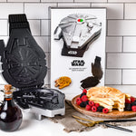 Uncanny Brands Star Wars Deluxe Millennium Falcon Waffle Maker