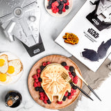 Uncanny Brands Star Wars Deluxe Millennium Falcon Waffle Maker