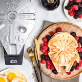 Uncanny Brands Star Wars Deluxe Millennium Falcon Waffle Maker