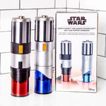 Uncanny Brands Star Wars Lightsaber Electric Salt & Pepper Mill Grinder (Pack of 2)