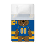 Sleep Squad Pittsburgh Panthers Roc the Panther 60” x 80” Raschel Plush Blanket