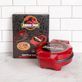 Uncanny Brands Jurassic Park Waffle Maker